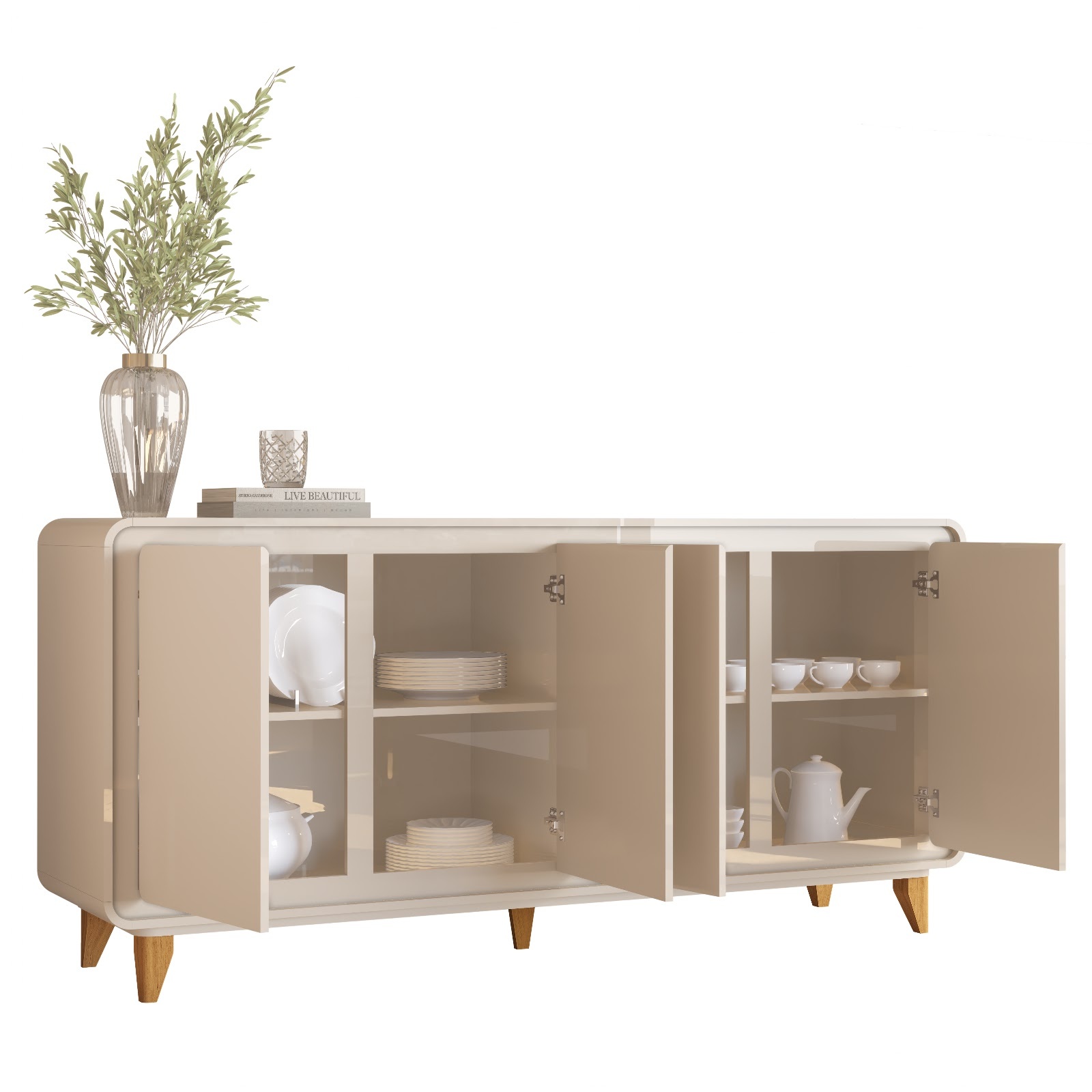 Galeria Buffet Liv 1.80 - Off White