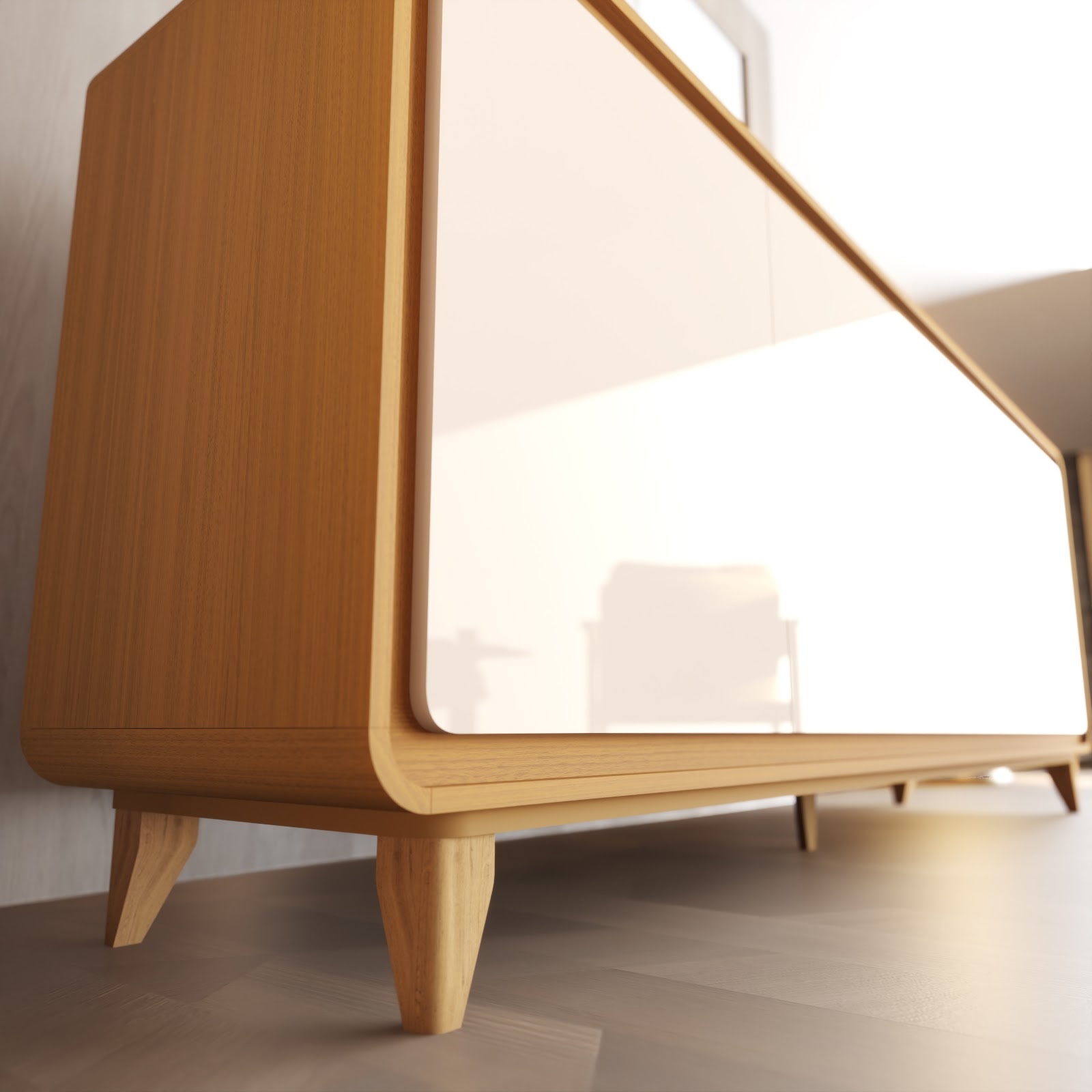 Galeria Buffet Liv 2.18 - Cedro + Off White