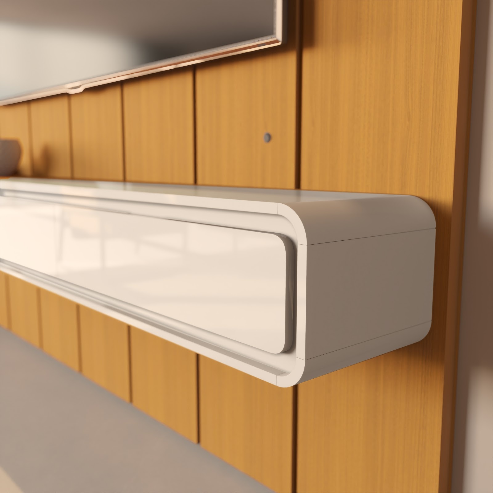 Galeria Home Suspenso Liv 2.18 - Cedro + Off White