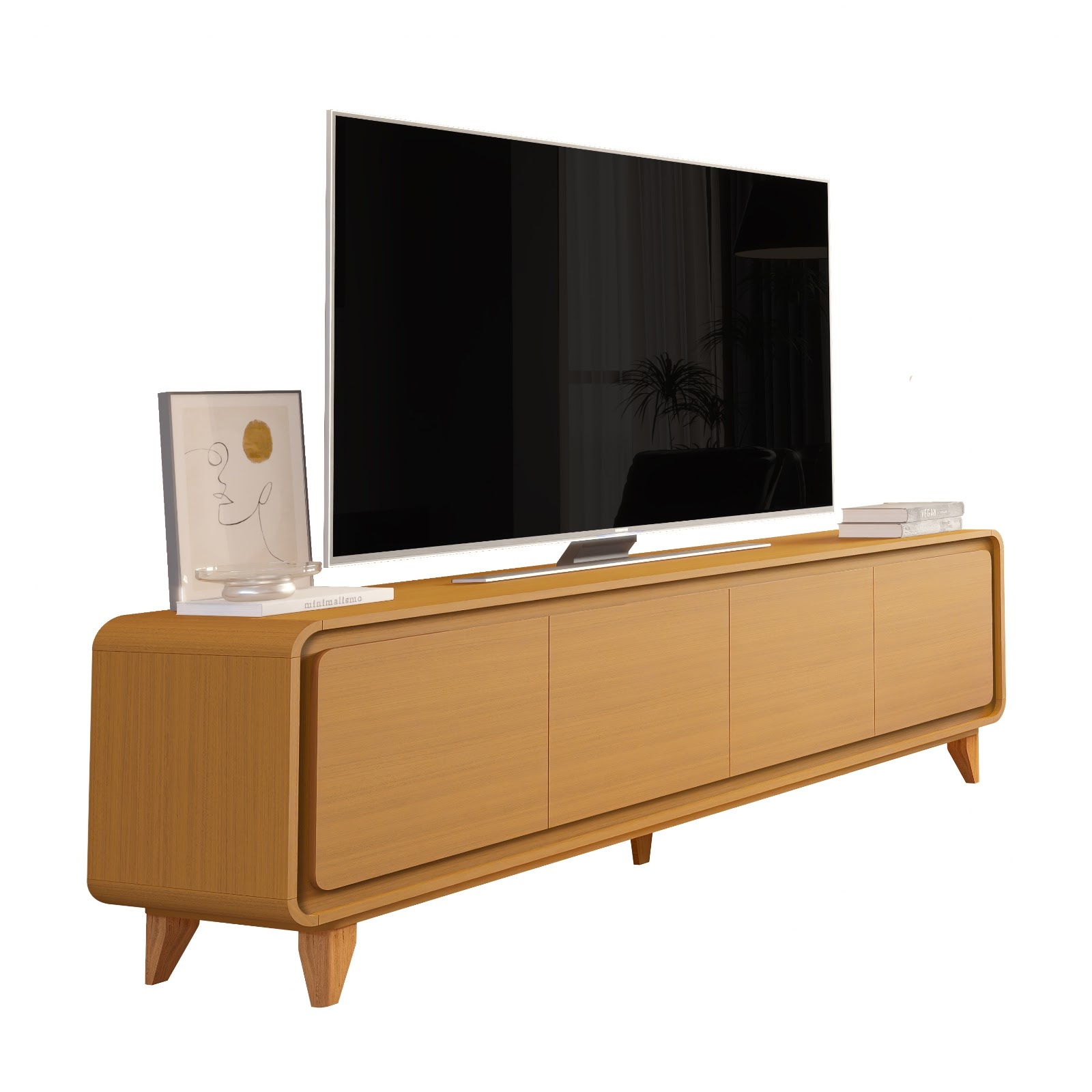 Galeria Rack Liv 1.80 - Cedro