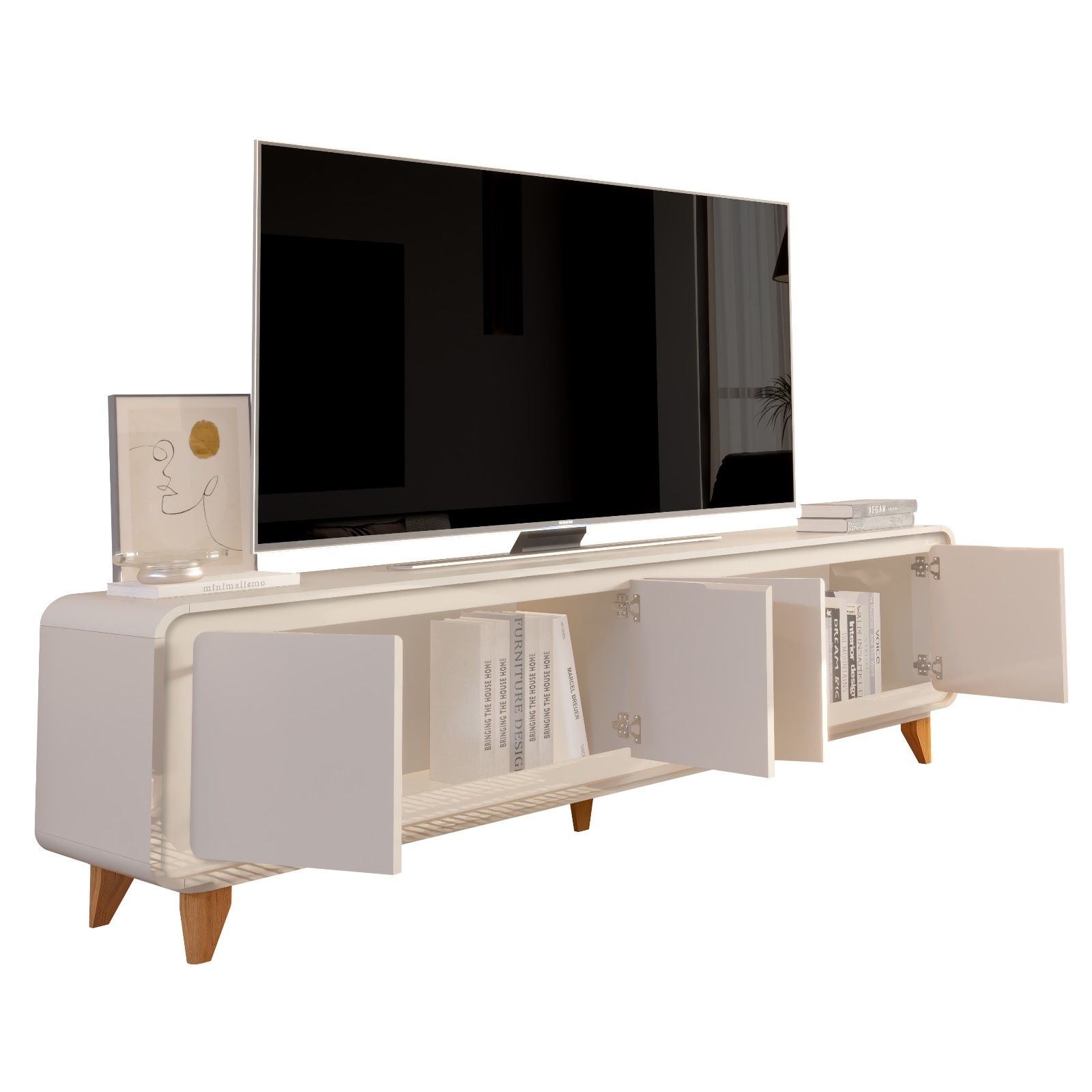 Galeria Rack Liv 1.80 - Off White
