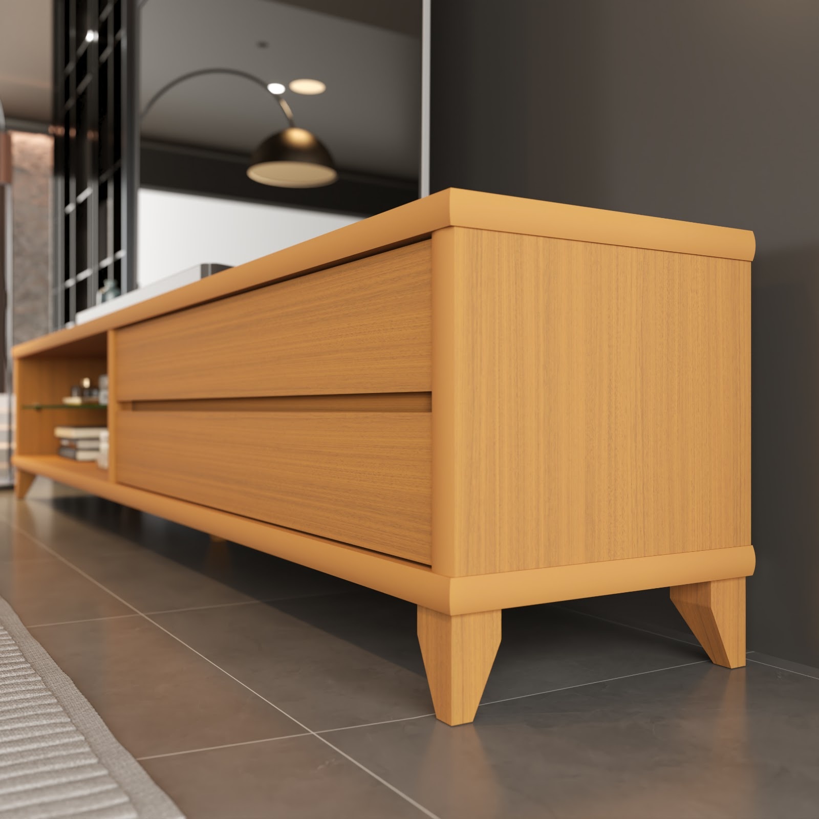 Galeria Rack Vigo 2.60 - Cedro