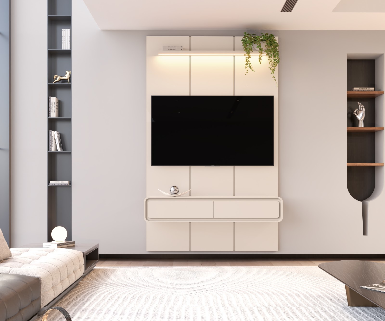 Galeria Home Suspenso Milano 1.40 - Off White