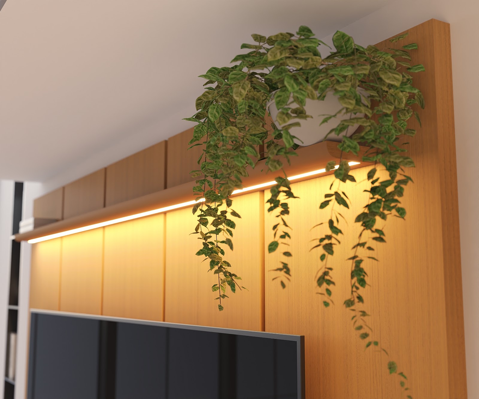 Galeria Home Suspenso Milano 2.25 - Cedro