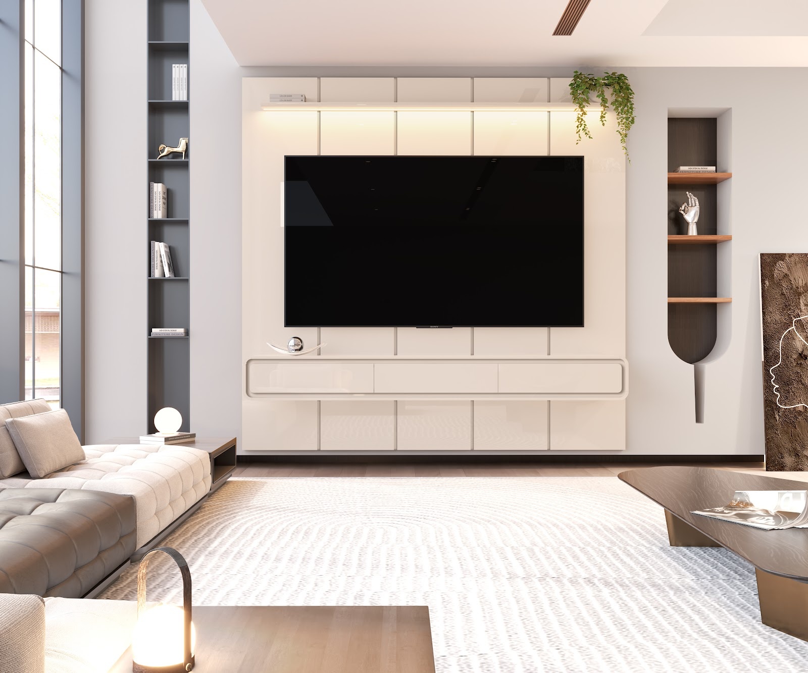 Galeria Home Suspenso Milano 2.25 - Off White