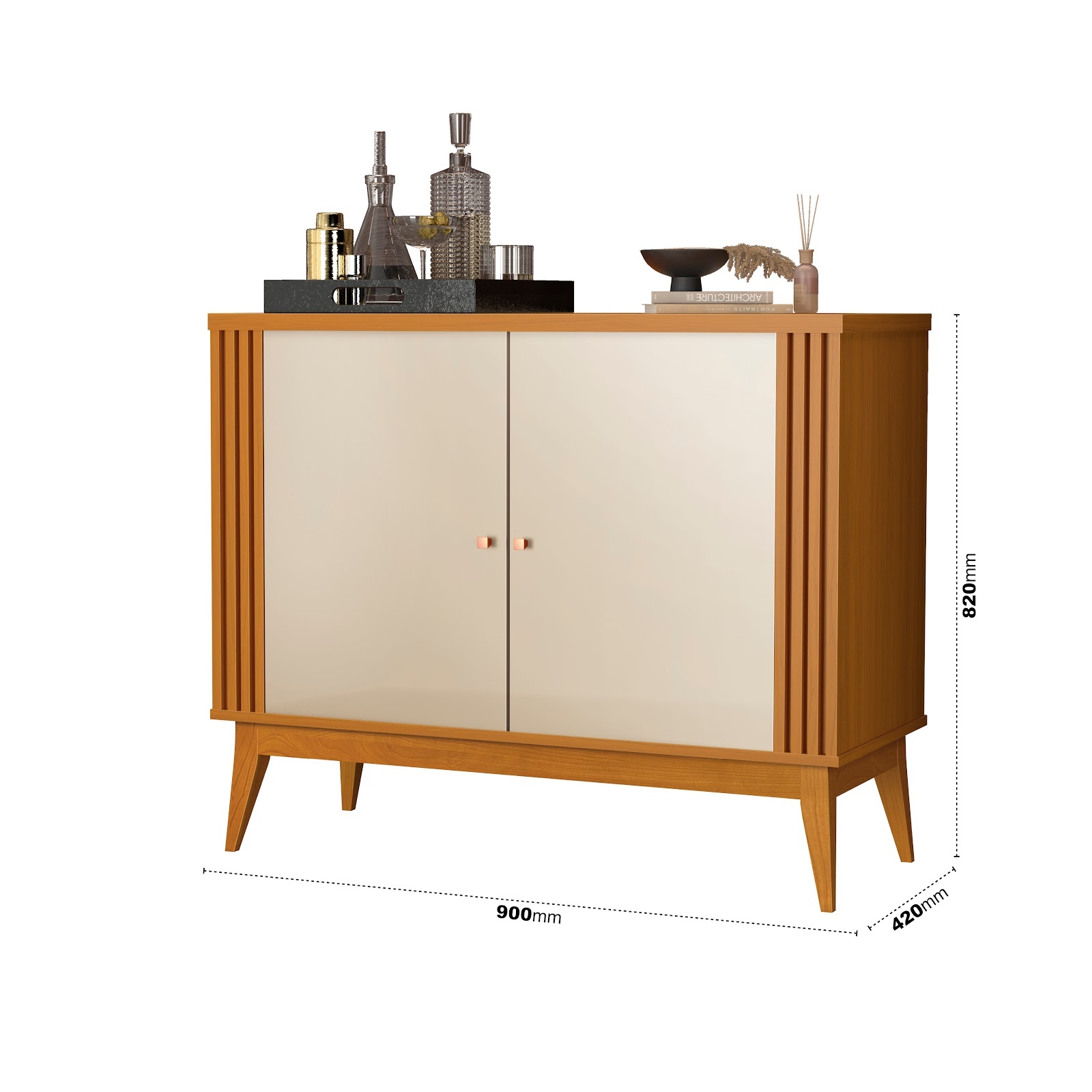 Galeria Buffet Argo 1.00 - Cedro + Off White