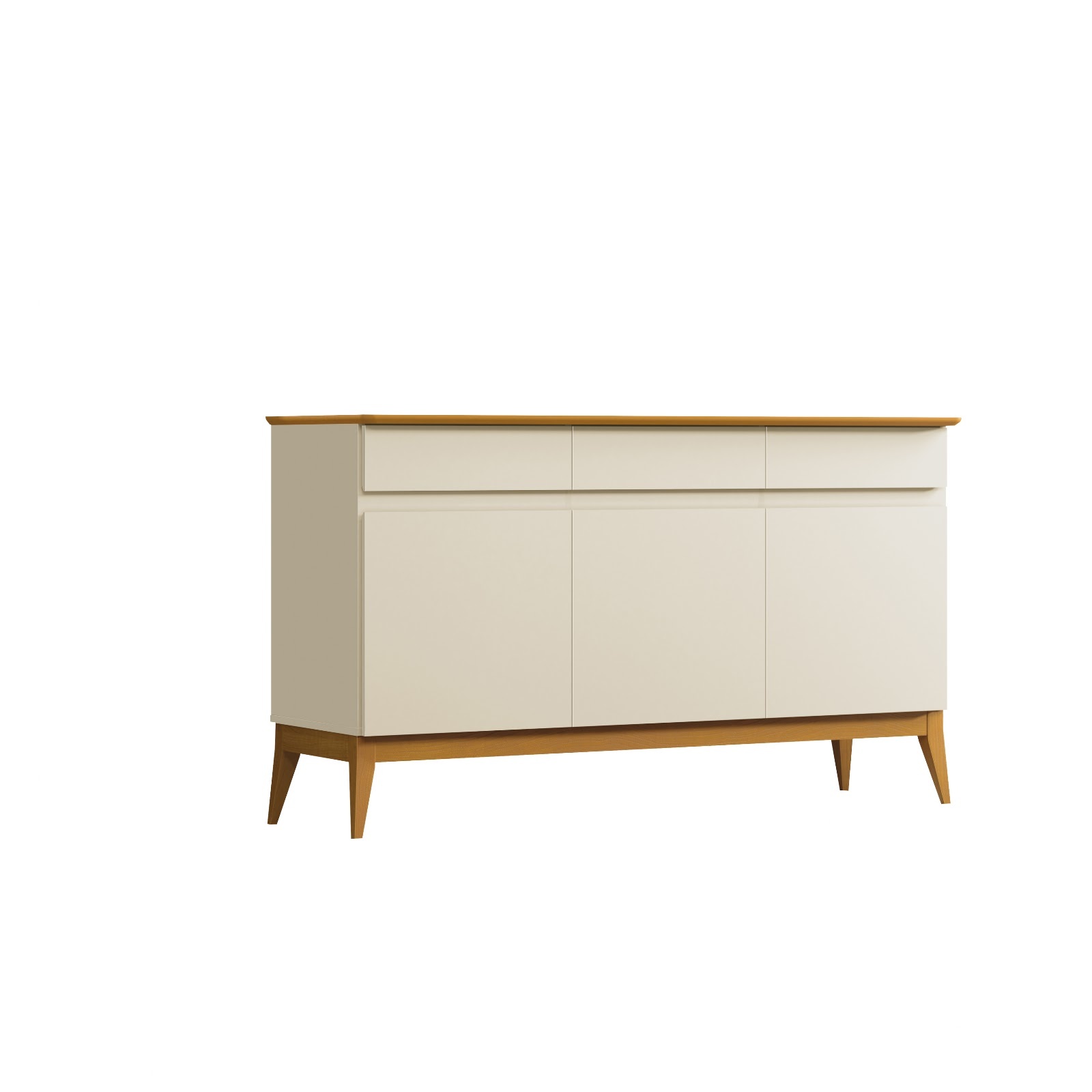 Galeria Buffet Magnum 1.40 - Off White + Cedro