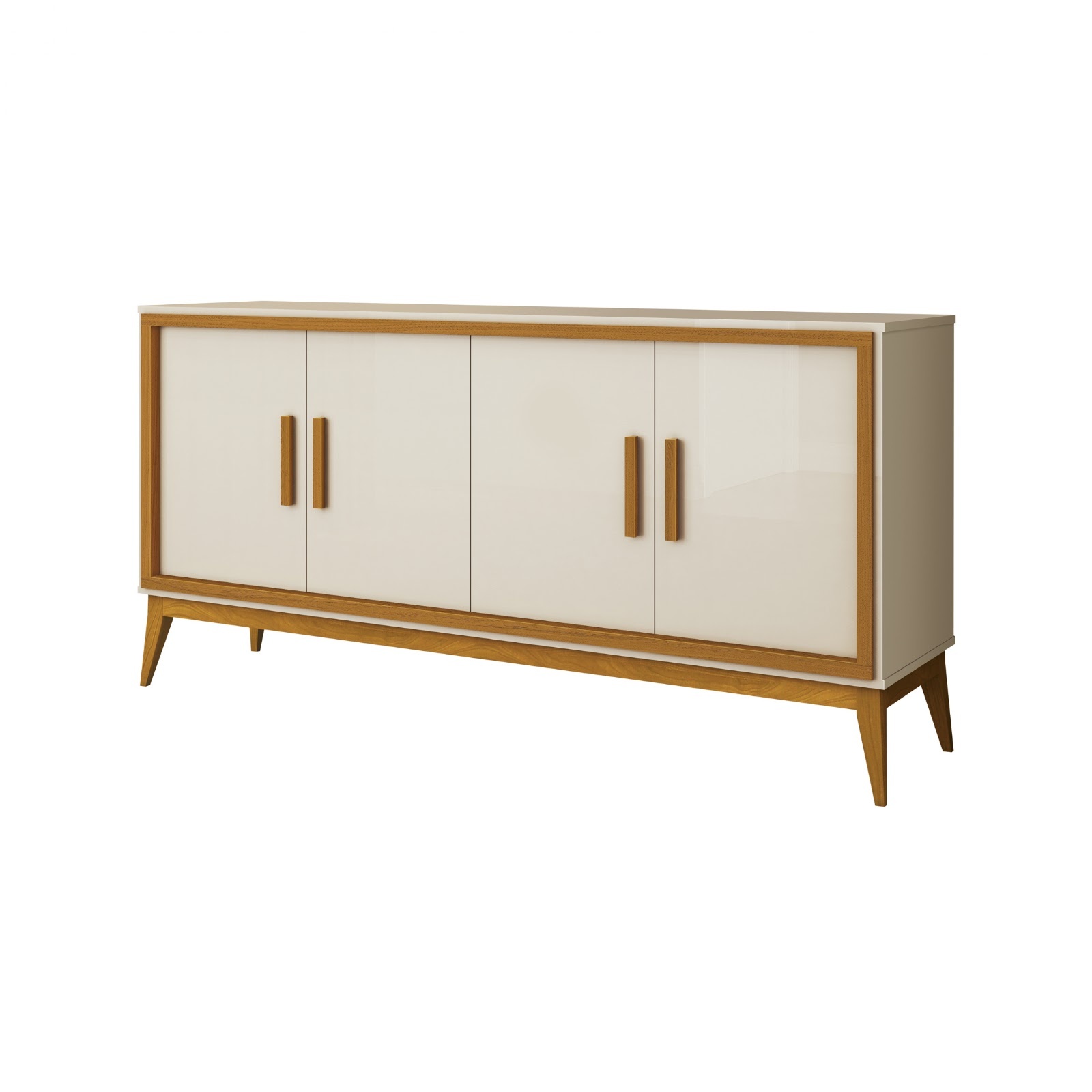 Galeria Buffet Union - Off White + Cedro