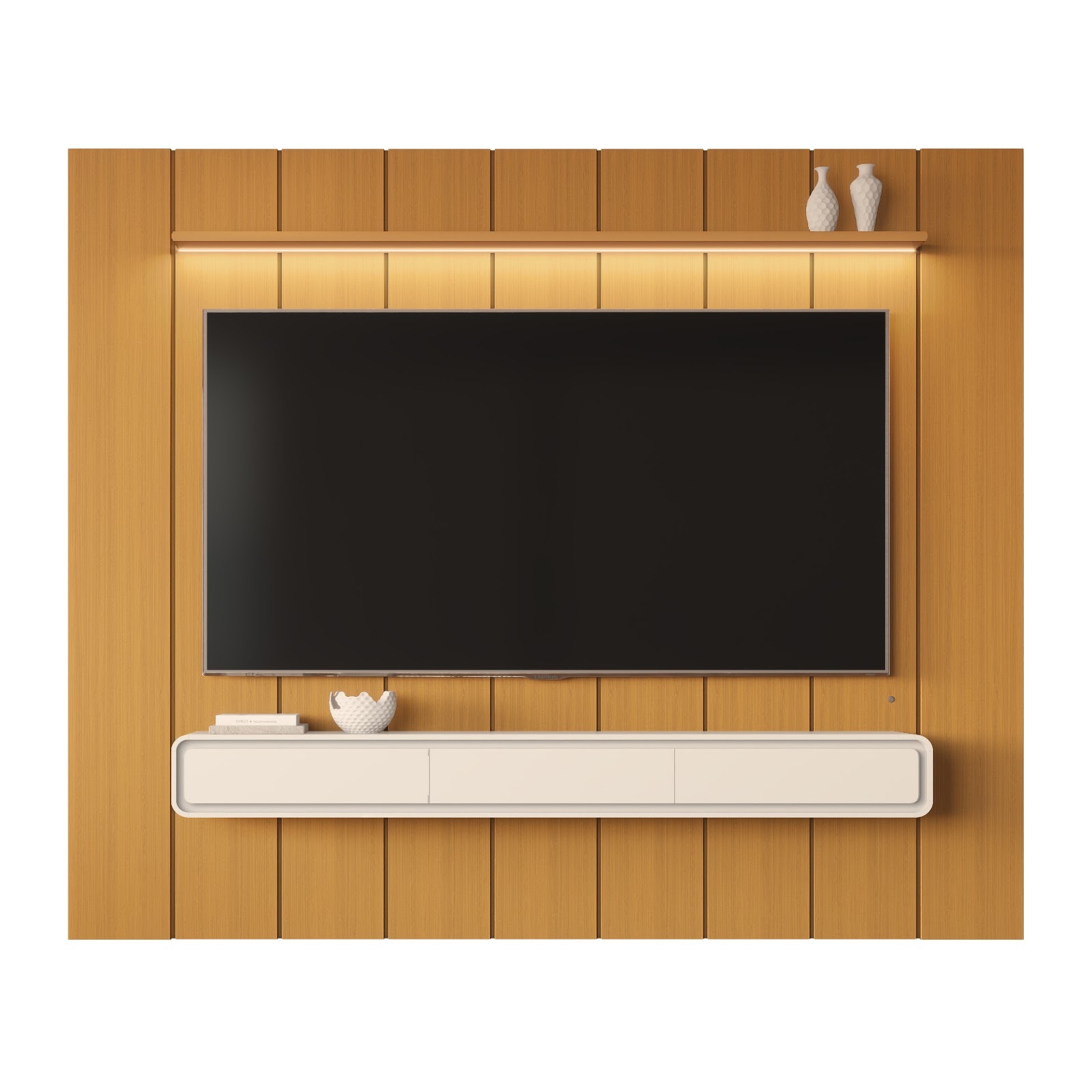 Galeria Home Suspenso Liv 2.80 - Cedro + Off White