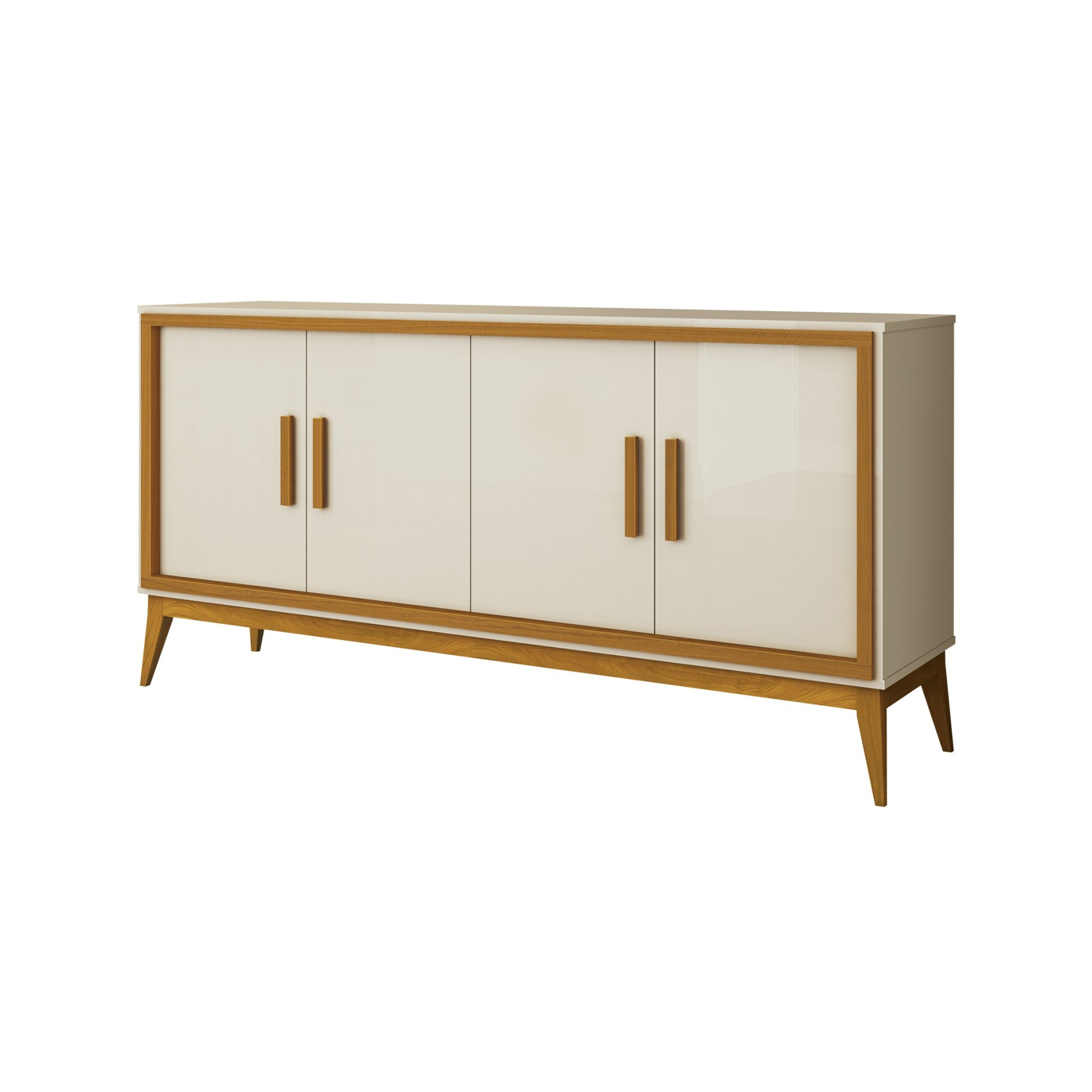 Galeria Buffet Union - Off White + Cedro