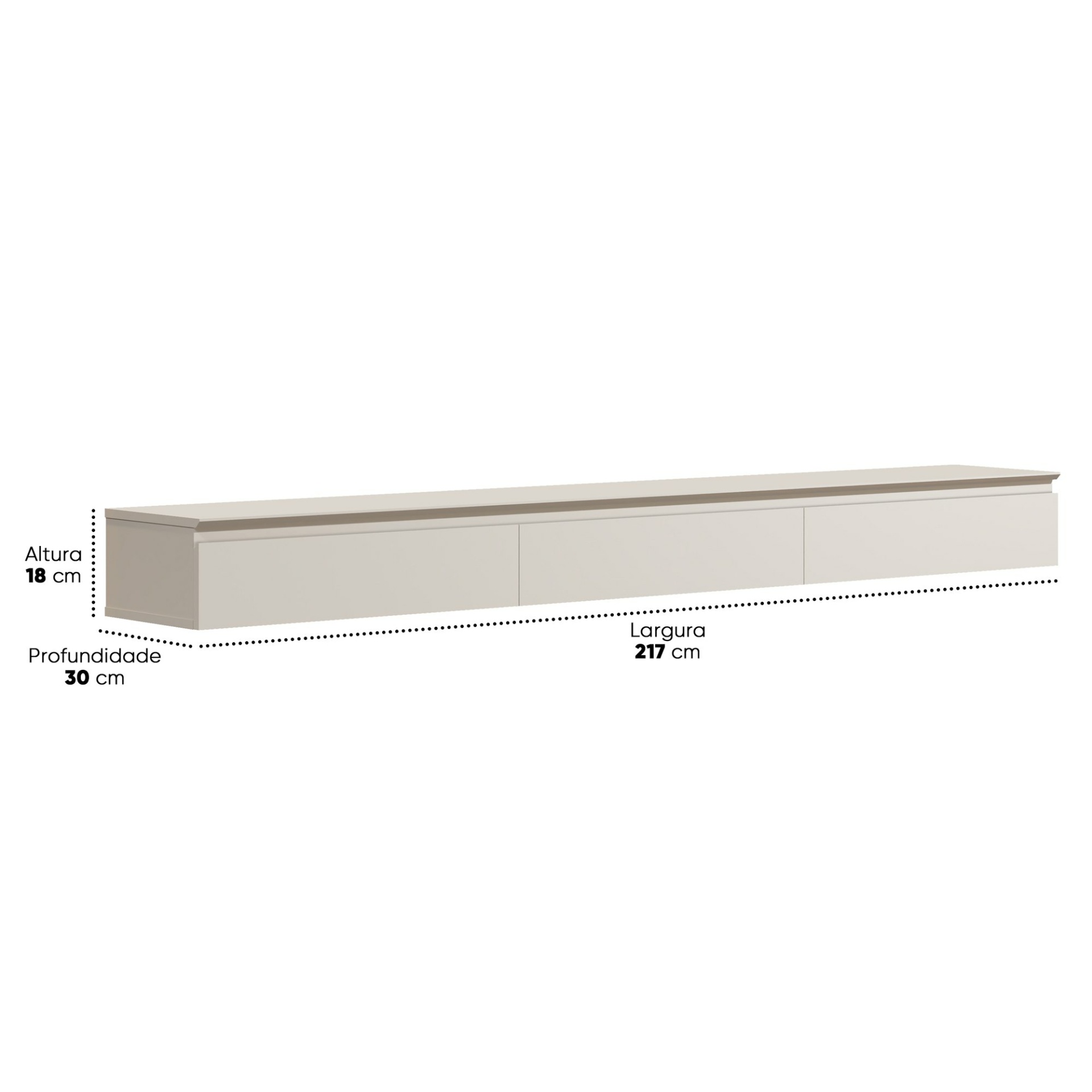Galeria Nicho Suspenso Aspen 2.17 - Off White