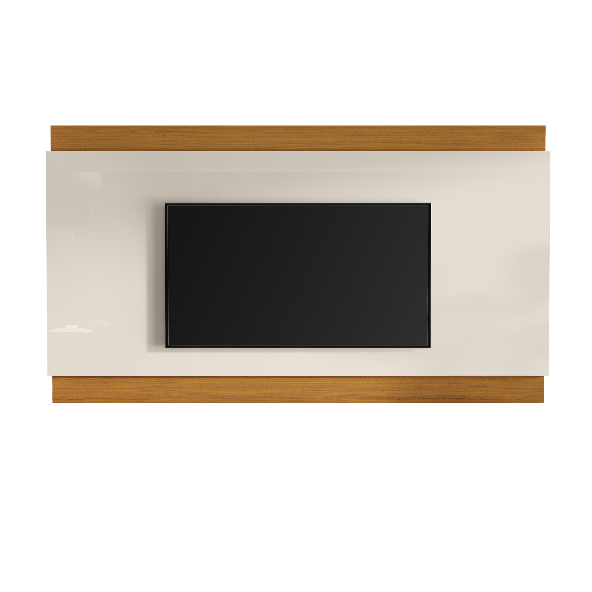 Galeria Painel Legacy 2.00 - Off White + Cedro