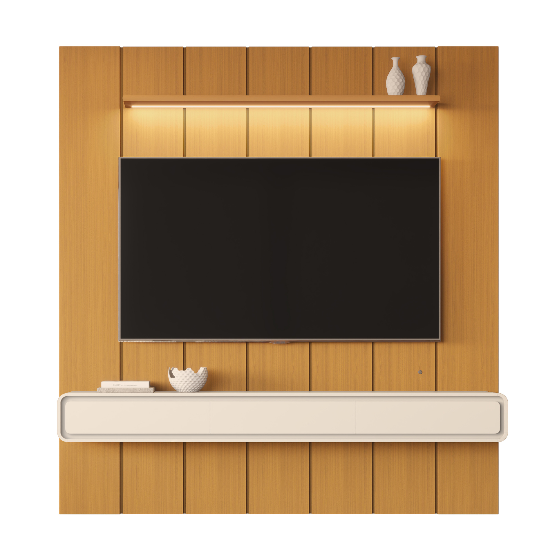 Galeria Home Suspenso Liv 2.18 - Cedro + Off White