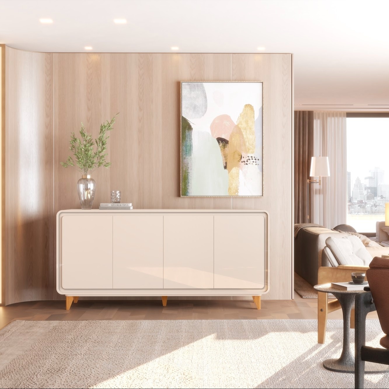 Galeria Buffet Liv 1.80 - Off White