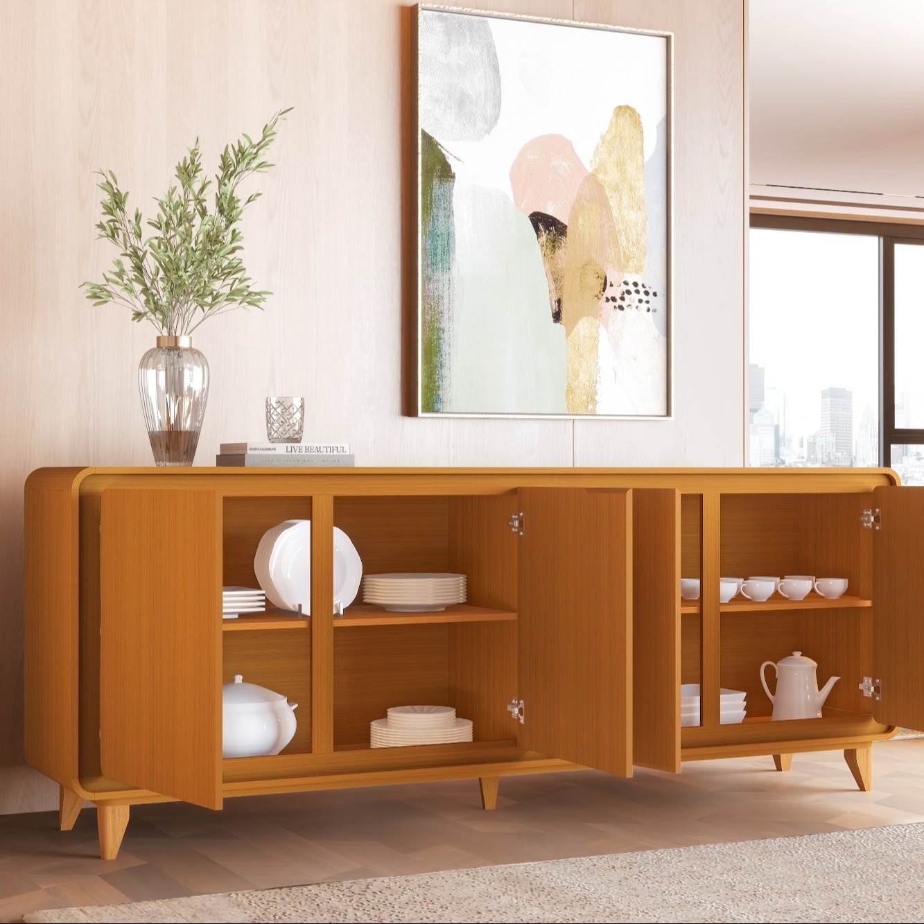 Galeria Buffet Liv 2.18 - Cedro
