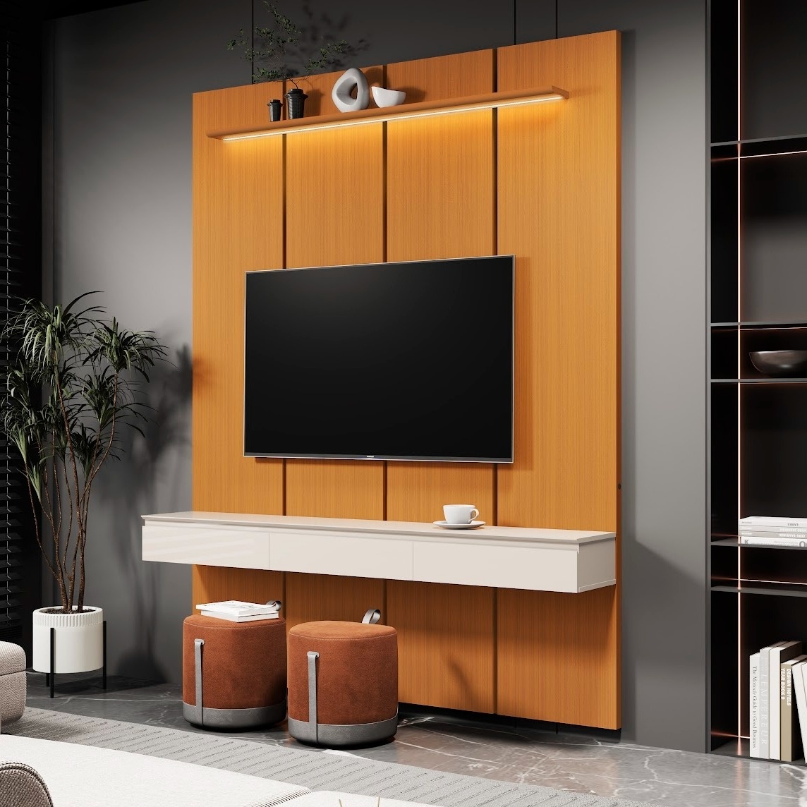Home Suspenso Estone 1.80 com LED