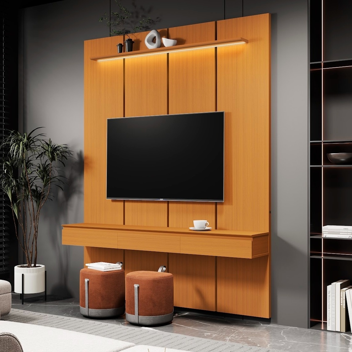 Home Suspenso Estone 1.80 com LED