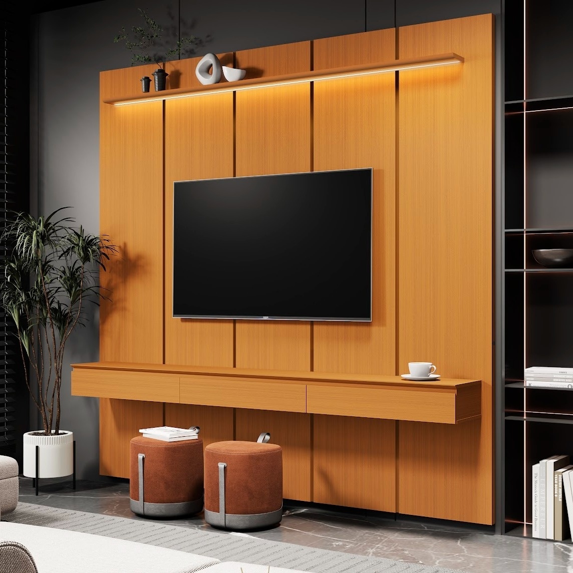 Home Suspenso Estone 2.25 com LED