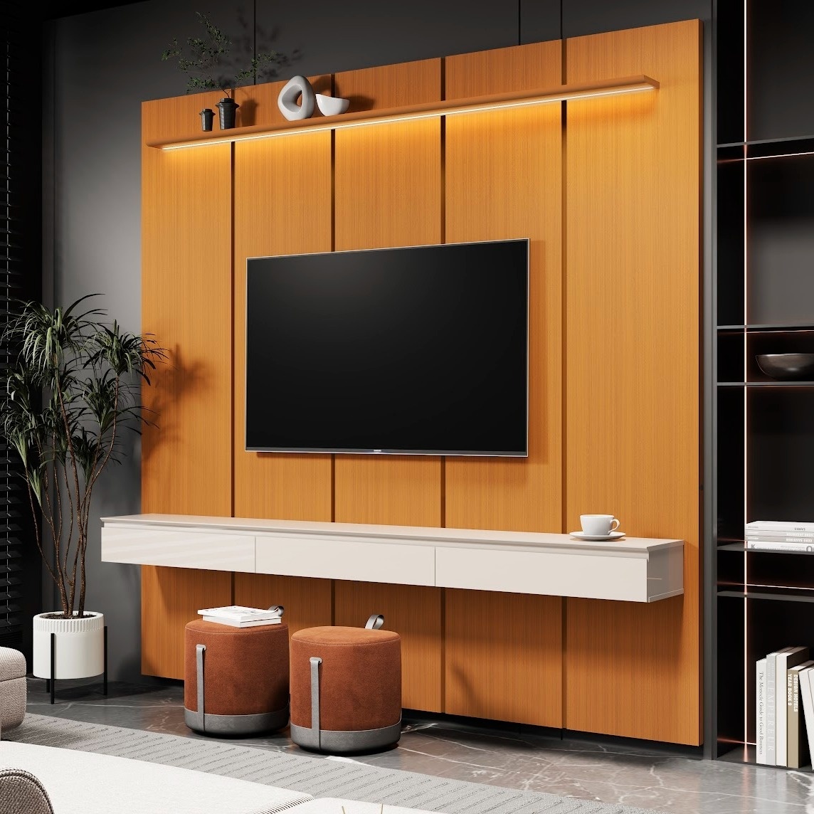 Home Suspenso Estone 2.25 com LED