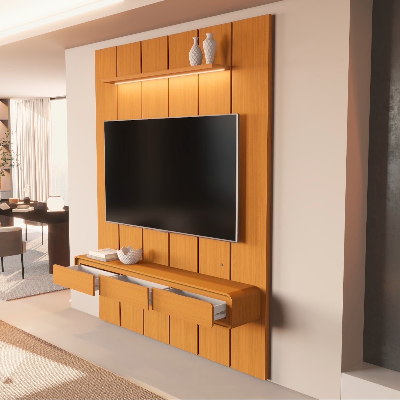 Galeria Home Suspenso Liv 1.80 - Cedro