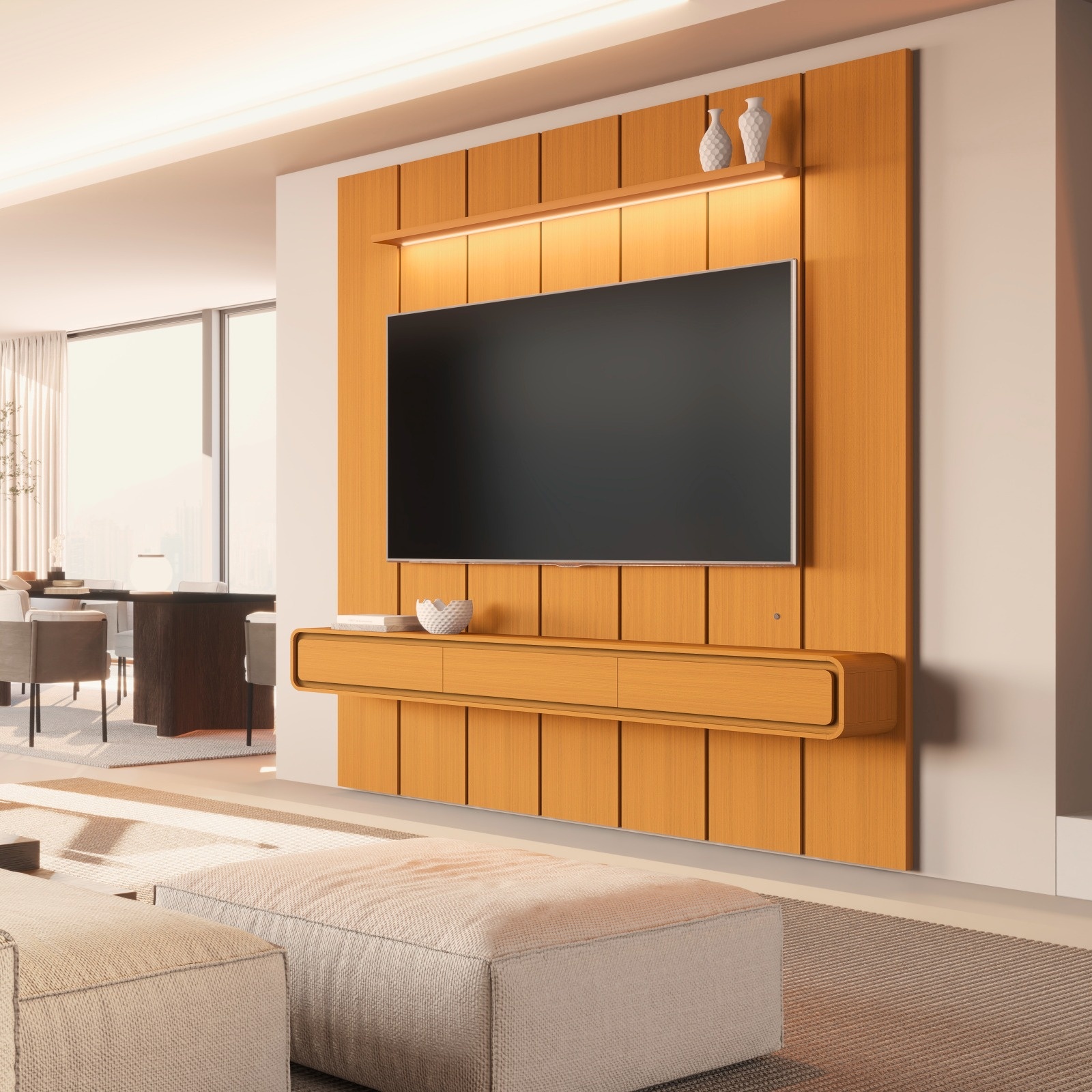 Galeria Home Suspenso Liv 2.18 - Cedro