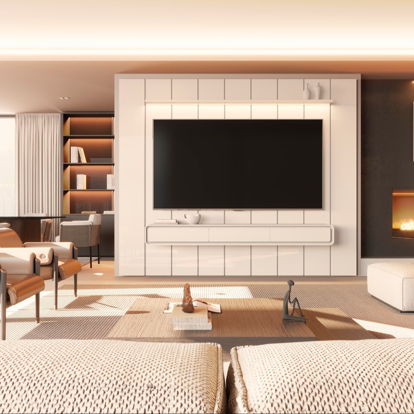 Galeria Home Suspenso Liv 2.80 - Off White