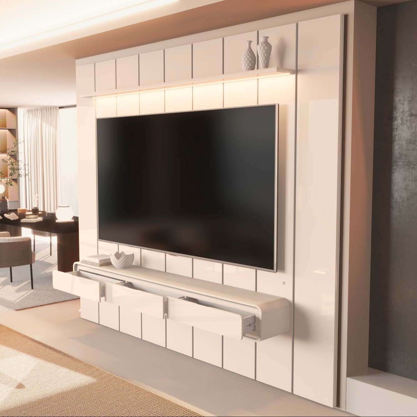 Galeria Home Suspenso Liv 2.80 - Off White