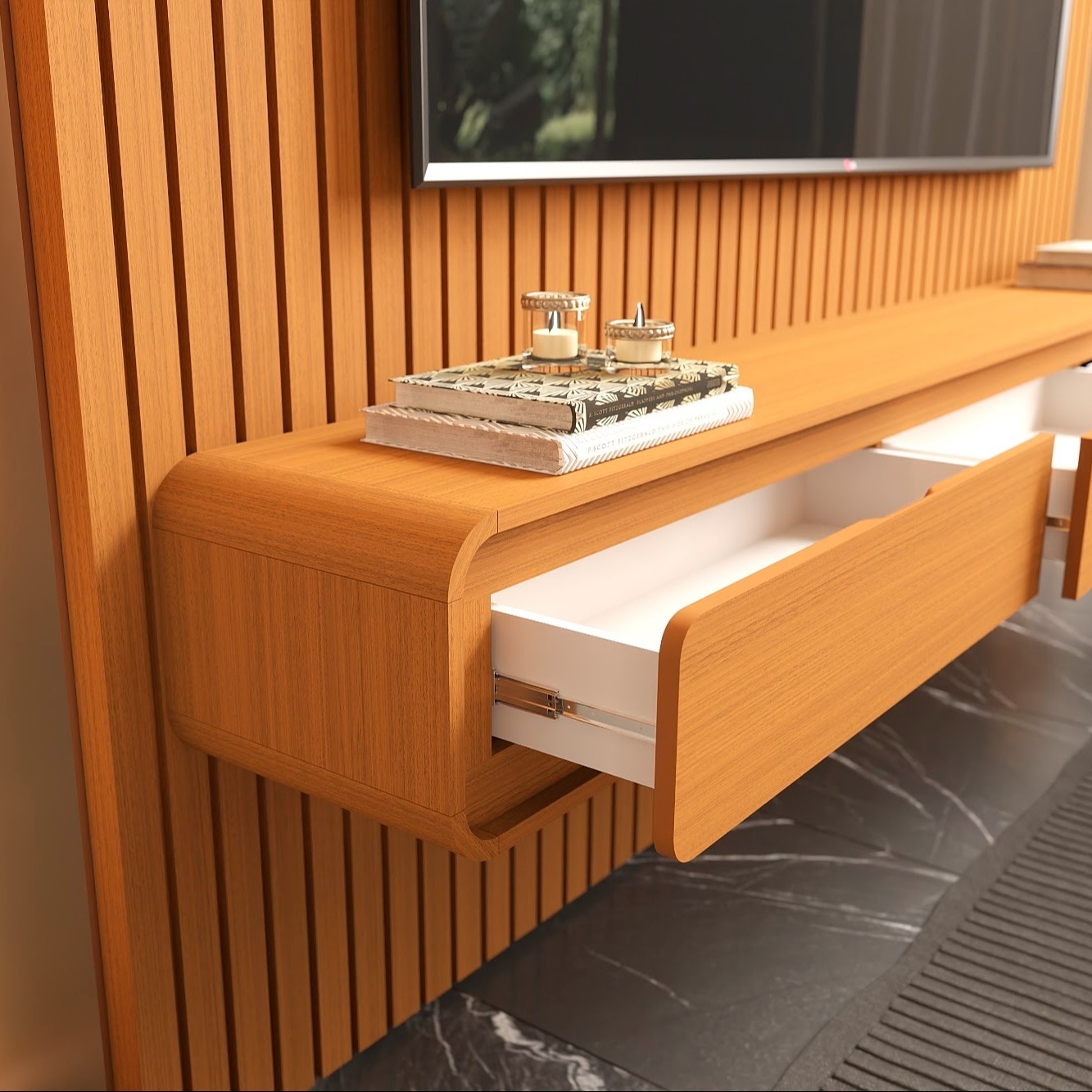Galeria Home Suspenso Trevi 1.40 - Cedro