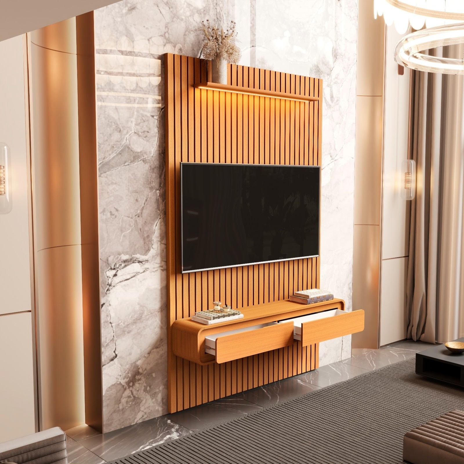 Galeria Home Suspenso Trevi 1.40 - Cedro