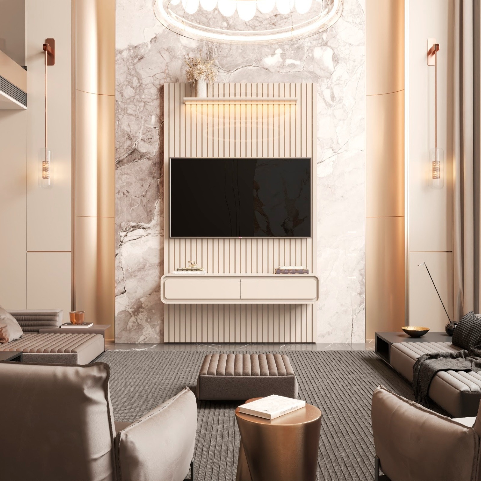 Galeria Home Suspenso Trevi 1.40 - Off White