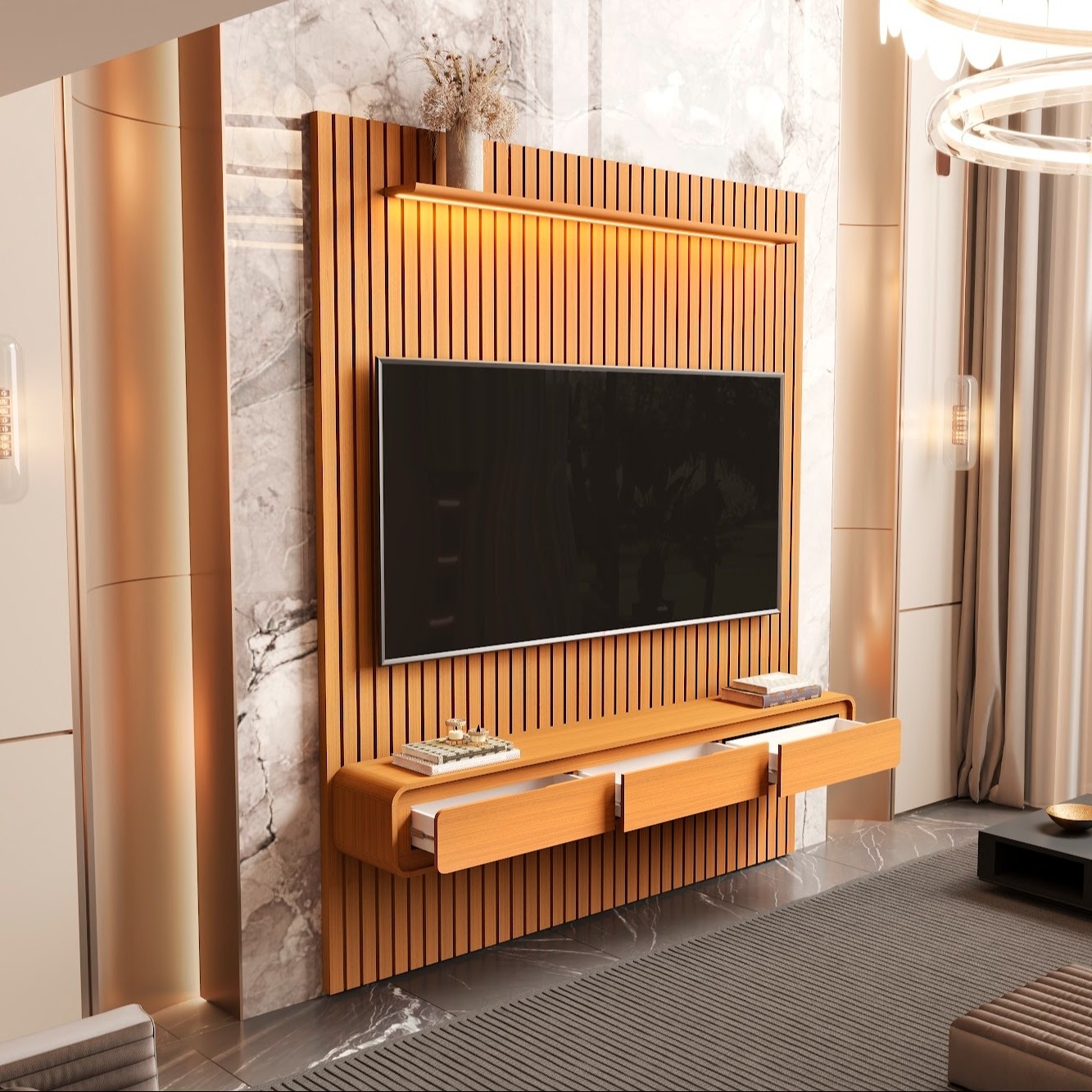 Galeria Home Suspenso Trevi 1.90 - Cedro