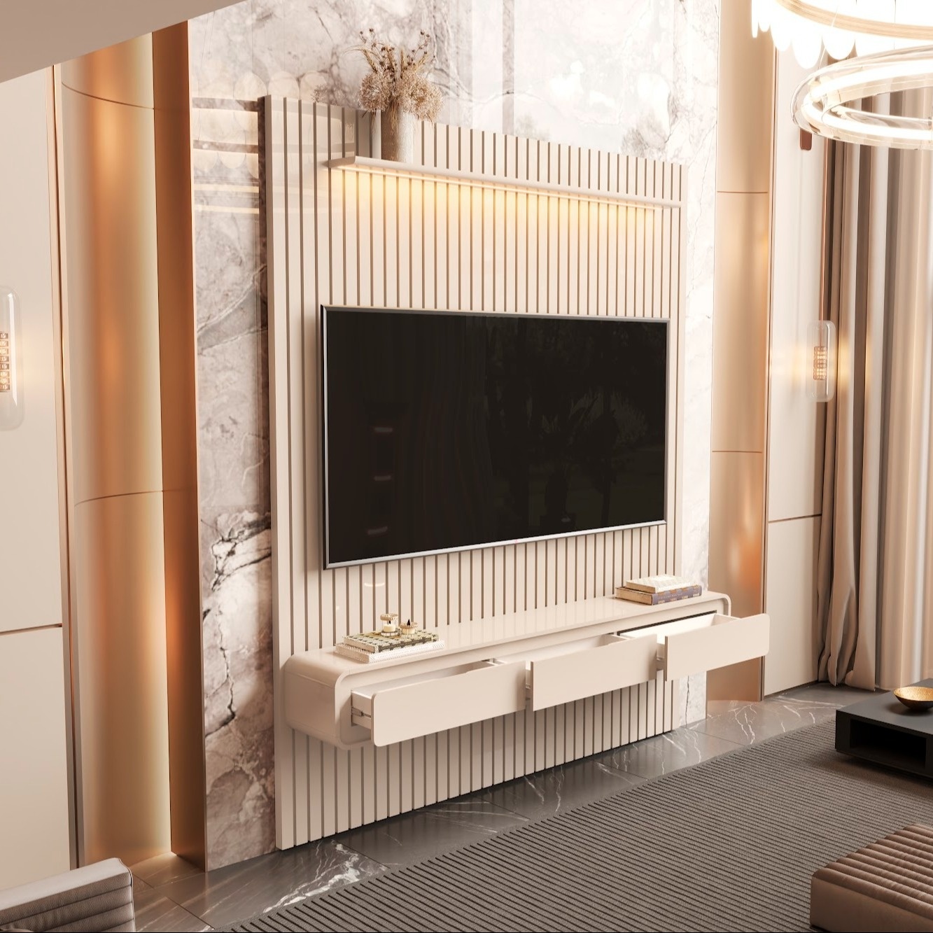 Galeria Home Suspenso Trevi 1.90 - Off White