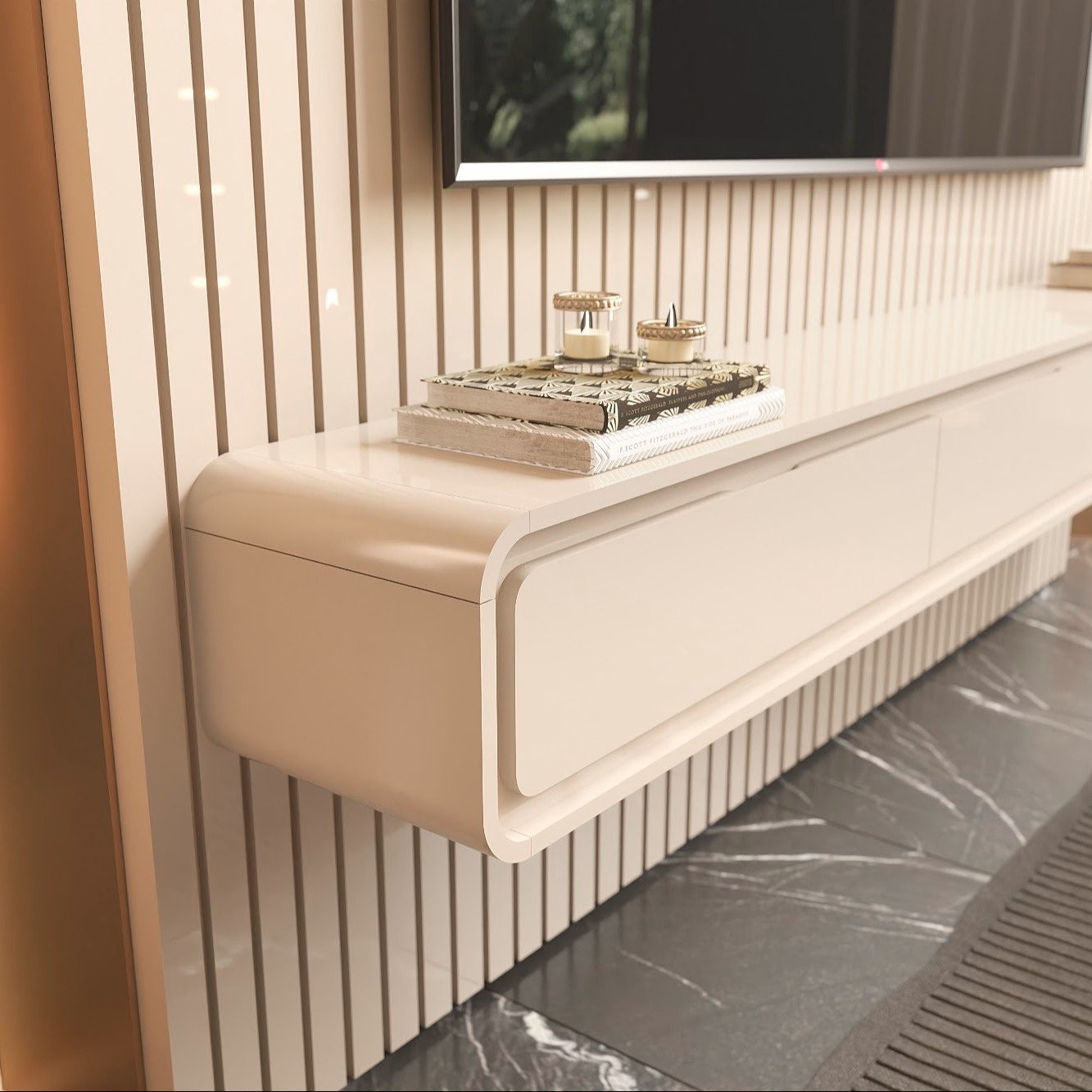 Galeria Home Suspenso Trevi 1.90 - Off White