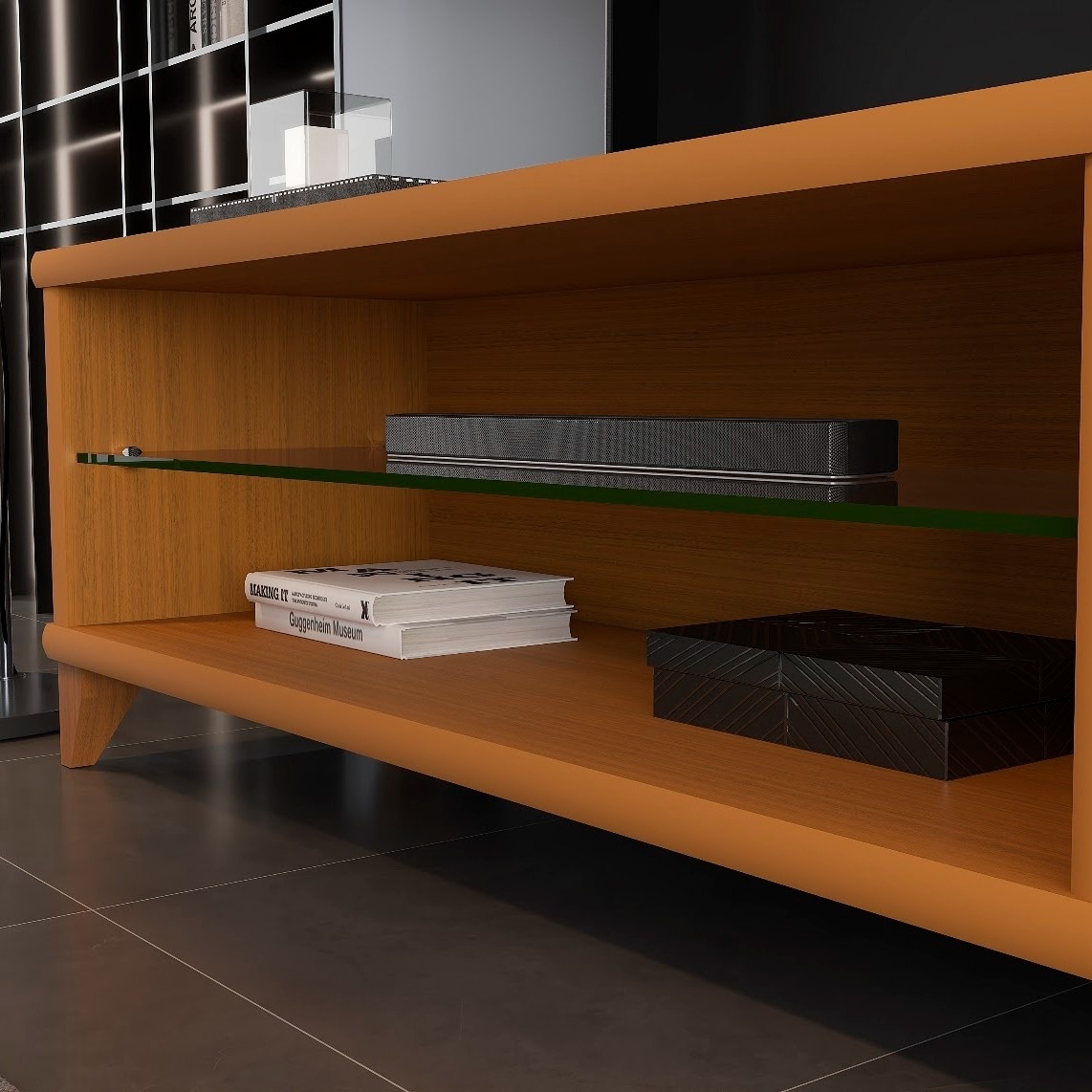 Galeria Rack Vigo 1.80 - Cedro