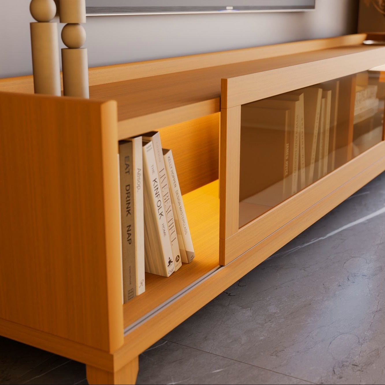 Galeria Rack Vellaro 2.60 - Cedro