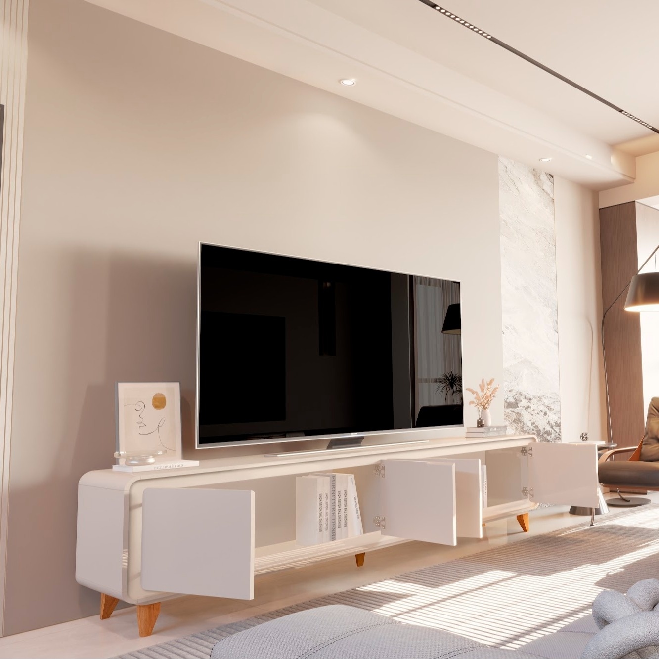 Galeria Rack Liv 2.18 - Off White