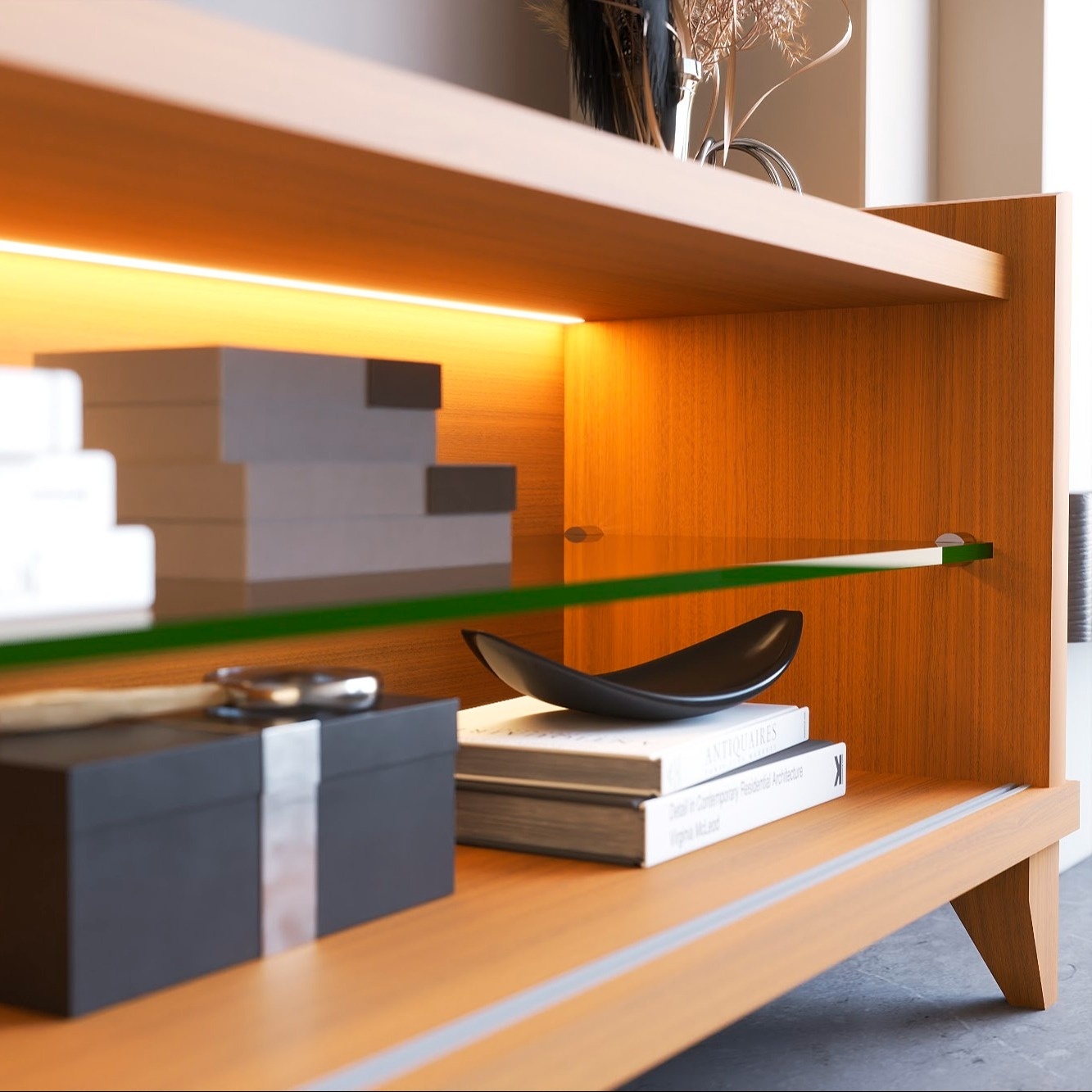 Galeria Rack Vellaro 1.80 - Cedro