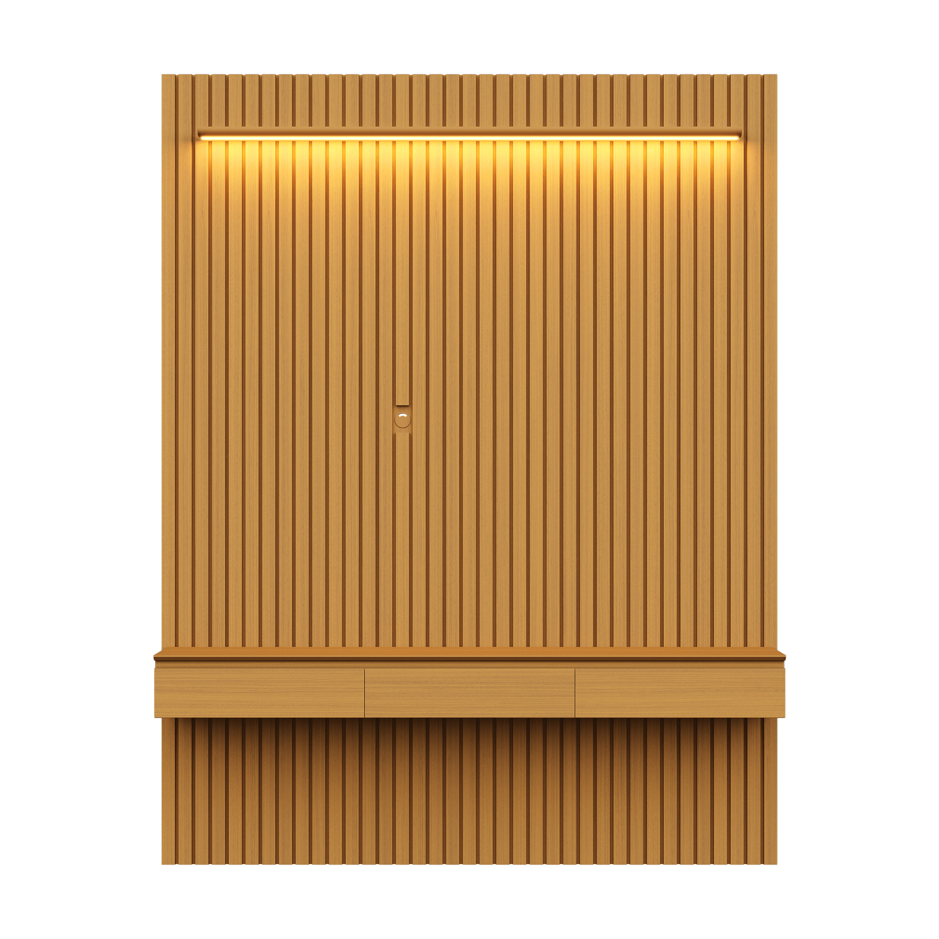 Galeria Home Suspenso Colorado 1.84 com LED - Cedro